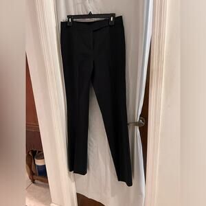 Escada black straight leg trousers effortlessly elegant size 38/m
